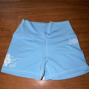 Darc Sport Baby Blue Gym Shorts